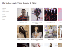 Tablet Screenshot of martinsenyszak.com